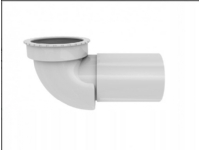 Purus 1.½X40mm bv.vkl.håndvask - 90? med lugtlås 0,6 l/s. Til håndvask, etc, PP. Rørlegger artikler - Baderommet - Tilbehør for håndvask