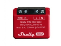 Shelly Plus 1PM Mini (Gen3) Smart hjem - Merker - Shelly