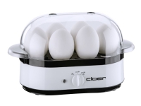 Cloer 6081 - Eggkoker - 350 W - hvit