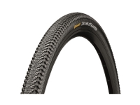 CONTINENTAL DoubleFighter III Non folding tire (50-584) Black/black, PSI max:4,5 (bar), Sport, Weight:860 g Sykling - Hjul, dekk og slanger - Sykkeldekk