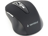 Gembird MUSWB-6B-01, Høyre hendt, Optisk, Bluetooth, 1600 DPI, Sort PC tilbehør - Mus og tastatur - Mus & Pekeenheter
