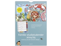 Studie Familiekalender Dickmeiss & Scherfig A3 2024/2025 Papir & Emballasje - Kalendere & notatbøker - Kalendere