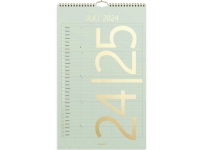 Studie Familiekalender Color 2024/2025 Papir & Emballasje - Kalendere & notatbøker - Kalendere