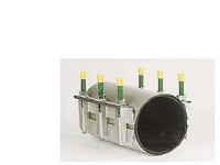 Bandagemuffe 108-128x300mm - AISI316-EPDM. 2-sidet bespænding Rørlegger artikler - Vannforsyning - Mutterklemmer