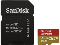 Bilde av Sandisk Extreme, 32 Gb, Microsdhc, Klasse 10, Uhs-i, 100 Mb/s, 60 Mb/s