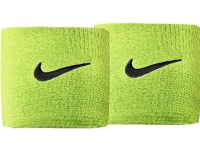 Frotki na rękę Nike Swoosh 2 vnt. limonkowe NNN04710 Sport & Trening - Klær til idrett - Fitnesstøy