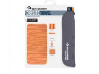 Sea to Summit Drylite Xlarge Outback Sunset Hurtigtørrende håndklæde 19 x 19 x 3 cm Orange 1 stk N - A
