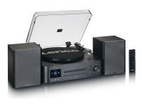Lenco MC-460BK - Lydsystem - 2 x 20 watt - svart TV, Lyd & Bilde - Stereo - Mikro og Mini stereo