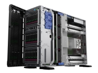 HPE ProLiant ML350 Gen10 Base - Server - tower - 4U - toveis - 1 x Xeon Silver 4210R / 2.4 GHz - RAM 16 GB - SATA/SAS - hot-swap 2.5 brønn(er) - uten HDD - Gigabit Ethernet - uten OS - monitor: ingen - BTO PC & Nettbrett - Servere - Tårnservere