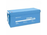 Qoltec LiFePO4 litiumjernfosfatbatteri | 12,8V | 200 Ah | 2560Wh | BMS PC & Nettbrett - UPS - Erstatningsbatterier