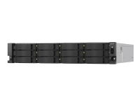 QNAP TS-H1277AXU-RP - NAS-server - 12 brønner - kan monteres i rack - SATA 6Gb/s - RAID RAID 0, 1, 5, 6, 10, 50, JBOD, 60 - RAM 32 GB - 2.5 Gigabit Ethernet / 10 Gigabit Ethernet - iSCSI støtte - 2U PC-Komponenter - Harddisk og lagring - NAS