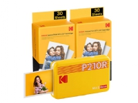 Bilde av Kodak Mini 2 Retro, Dye-sublime, 2.1 X 3.4 (5.3 X 8.6 Cm), Utskrift Uten Kanter, Bluetooth, Direkte Utskrift, Gult