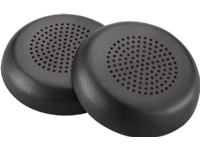 HP Poly Poly Voyager Focus 2-ørepuder i kunstlæder (2 stk.), Pude/ringsæt, 44 g, Sort