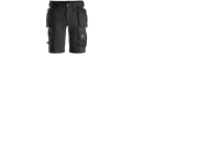 Snickers AllroundWork stretch shorts 6141 m/hylsterlommer sort str. 48 Klær og beskyttelse - Diverse klær