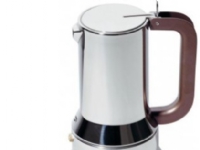 Alessi 9090/6, Moka pot, Rustfritt stål, Rustfritt stål, 6 kopper, 125 mm, 205 mm Kjøkkenapparater - Kaffe - Stempelkanner