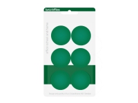 Magneter BNT grøn Ø30mm blister (6 stk.) interiørdesign - Tilbehør - Magneter