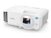 LW500ST - DLP-projektor - LED - portabel - 3D - 2000 ANSI-lumen - WXGA (1280 x 800) - 16:10 - kortkast zoomlinse - hvit