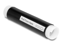 Delock - Cold shrink tube - innendørs, utendørs - 13 cm - svart (en pakke 2)