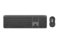 Bilde av Logitech Signature Slim Combo Mk950 For Business - Tastatur- Og Mussett - Trådløs - Bluetooth 5.1 Le - Qwerty - Nordisk - Grafitt