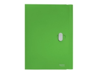 Leitz Recycle - 3-fliksmappe - for A4 - kapasitet: 150 ark - grønn Arkivering - Elastikmapper & Chartekker - Elastiske mapper