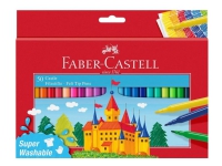 Faber-Castell - Felt-tip pen - ikke-permanent (en pakke 50) Skriveredskaper - Fiberpenner & Finelinere - Fine linjer