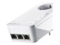 devolo Magic 2 LAN triple - Starter Kit - bro - GigE, HomeGrid - veggpluggbar PC tilbehør - Nettverk - HomePlug/Powerline
