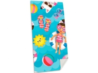 Kids Euroswan Beach towel Koci Domek Gabi 70x140cm cotton Gabby's Dollhouse GD00003 Kids Euroswan N - A