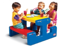 Little Tikes Junior Picknickbord - Primärfärger