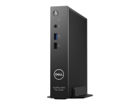 Dell OptiPlex 3000 Thin Client - Tynn klient - DTS - 1 x Pentium Silver N6005 / 2 GHz - RAM 8 GB - flash - eMMC 64 GB - UHD Graphics - Gigabit Ethernet, IEEE 802.11ax (Wi-Fi 6E) WLAN: - Bluetooth, 802.11a/b/g/n/ac/ax (Wi-Fi 6E) - Dell ThinOS - monitor: in