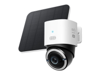 Eufy S330 - Nettverksovervåkingskamera - panorering / tipping - utendørs - støvbestandig / vannbestandig - farge (Dag og natt) - 4K - lyd - trådløs - Wi-Fi - 4G Foto og video - Overvåkning - Overvåkingsutstyr