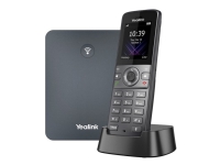 Yealink W74P - Trådløs VoIP-telefon - med Bluetooth-grensesnitt med anrops-ID/samtale venter - DECT - treveis anropskapasitet - SIP, SIP v2, RTCP-XR, VQ-RTCPXR - klassisk grå, romgrå Tele & GPS - Fastnett & IP telefoner - Trådløse telefoner