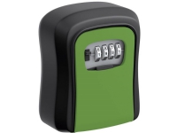 BASI SSZ 200, Veggmonterbar safe, Sort, Grønn, Kombinasjonslås, Aluminium, Vegg, Nøkkel Huset - Sikkring & Alarm - Safe