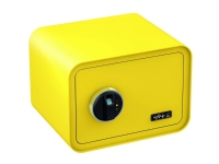 BASI mySafe 350, Frittstående safe, Gult, Elektronisk, Fingeravtrykksleser, Batteri, AA, 350 mm Huset - Sikkring & Alarm - Safe