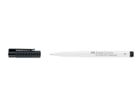 Faber-Castell PITT Artist Pen Calligraphy - Børstepenn - permanent - hvit - tusj - 2.5 mm Skriveredskaper - Fiberpenner & Finelinere - Fine linjer
