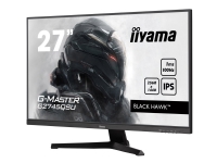 iiyama G-MASTER Black Hawk G2745QSU-B1 - LED-skjerm - 27 - 2560 x 1440 QHD @ 100 Hz - IPS - 250 cd/m² - 1300:1 - 1 ms - HDMI, DisplayPort - høyttalere - matt svart PC tilbehør - Skjermer og Tilbehør - Skjermer