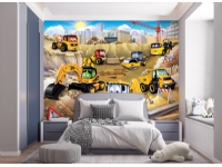 Min første JCB tapet 243 x 305 cm (2024)