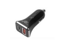 Universal USB A+C QC billader Tele & GPS - Batteri & Ladere - Billader