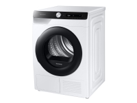 Samsung DV80T5220AE - Tørker - Wi-Fi - bredde: 60 cm - dybde: 65 cm - høyde: 85 cm - frontileggelse - hvit med svart dør