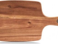 Zeller skærebræt med træhåndtag 32x