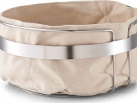Zeller Zeller, Brødkurv, 22x10,8cm, beige