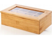 Alternativ bild 0 för Excellent Houseware Telåda 8 fack bambu