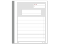 Triplikatbog 148x200mm m/3x50 blade Papir & Emballasje - Blokker & Post-It - Notatbøker
