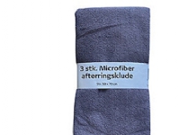 Microfiberklude 50x70cm - Microfiber aftørringsklud, stor. pakke a 3 stk