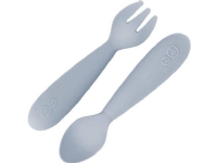 EZPZ Mini Utensils pastelinis pilka