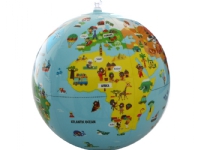 Mg Dystrybucja Oppblåsbar globeball Little traveller, 30 cm
