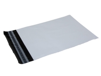 Forsendelsesposer PE A2 hvid 400x600 mm - (100 stk.) Papir & Emballasje - Konvolutter og poser - Fraktposer