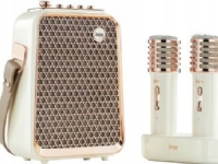 Divoom Divoom SongBird-HQ högtalare - Bärbar Bluetooth-högtalare med mikrofoner - vit