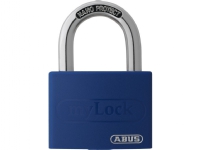 ABUS T65AL/40, Tradisjonell, Nøkkellås, Bruk flere nøkler, Verktøy boks, Blå, Aluminium