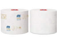 Toiletpapir Tork T6 Premium Extra Soft Mid-Size 3-lag hvid 70m – (27 ruller pr. karton)