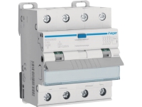 Hager Fi/LS bryter ADX490D 4-pin 10kA C40A 0,03A A - effektbryter (ADX490D)